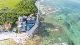 Oceanfront 3BR Natural Design Condo - Tankah - Image 4