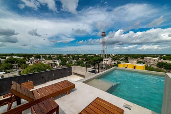 Tulum Centro Loft - Rooftop Pool and Two Baths - Image 1