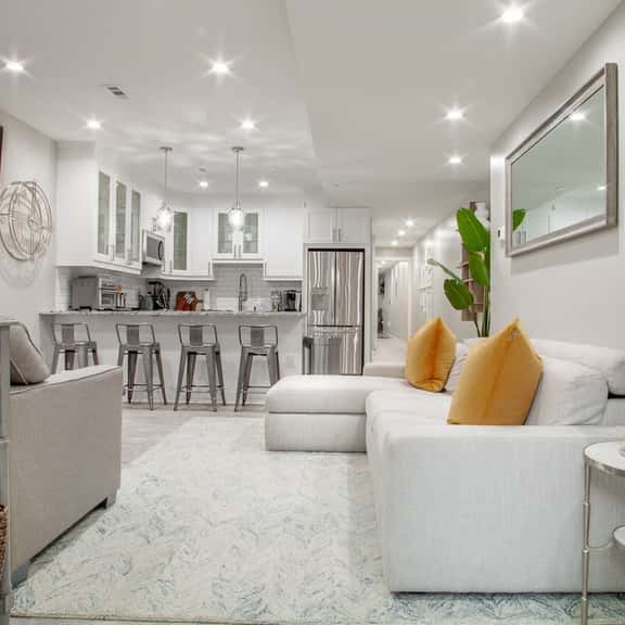 Stunning English Basement ✢ Only Steps from DMV Metro Subway, Shopping & Restaurants! - Image 1