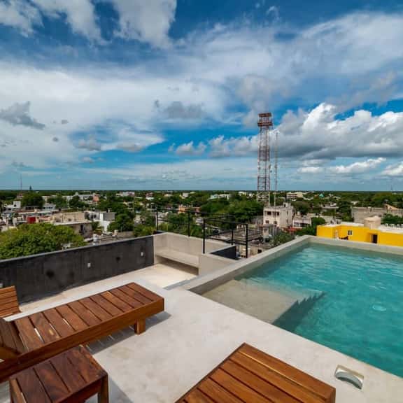 Tulum Centro Loft - Rooftop Pool and Two Baths - Image 1